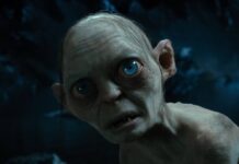 Andy Serkis als Motion-Capture-Gollum in "Der Hobbit".
