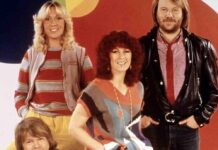 Die schwedische Kultband ABBA (Agnetha Fältskog