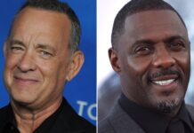 Tom Hanks (l.) will Idris Elba als James Bond.