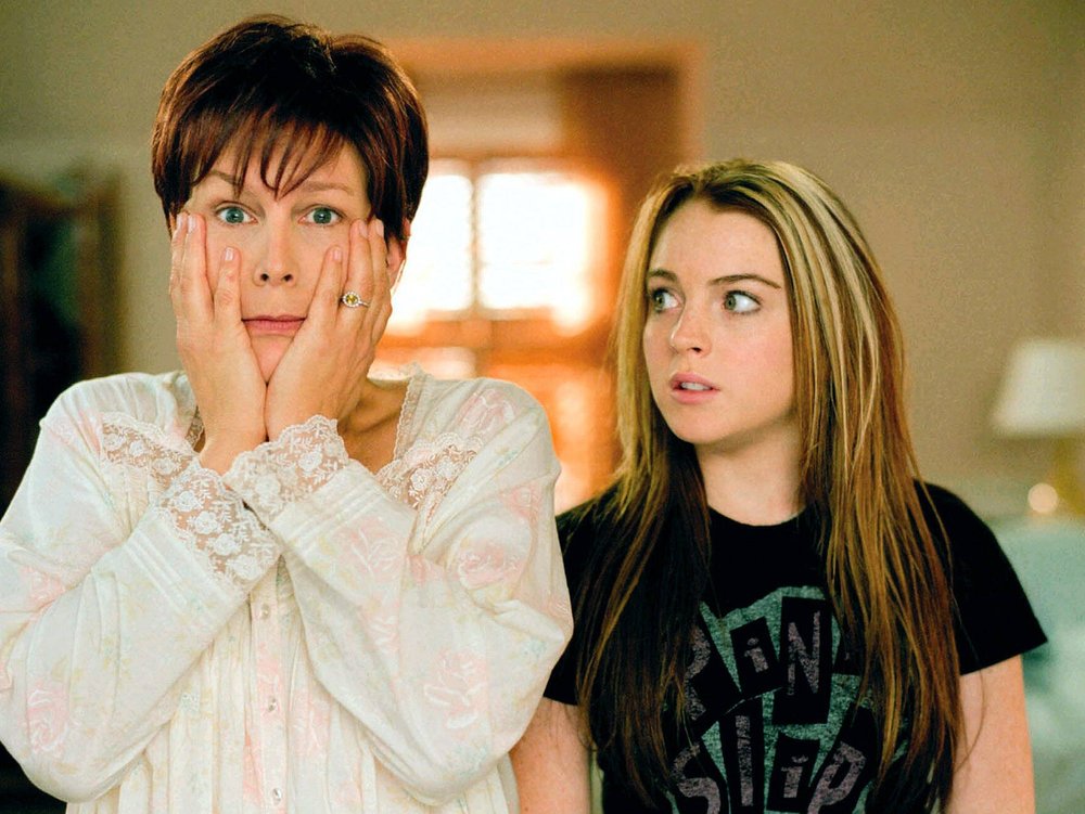 Lindsay Lohan und Jamie Lee Curtis in "Freaky Friday - Ein voll verrückter Freitag".