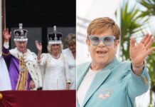 Elton John (r.) hat via Instagram Charles III. zur Krönung gratuliert.