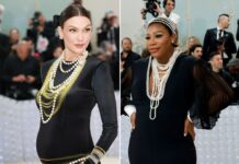 Model Karlie Kloss und Ex-Tennis-Star Serena Williams machten ihre Schwangerschaften bei der Met Gala öffentlich.