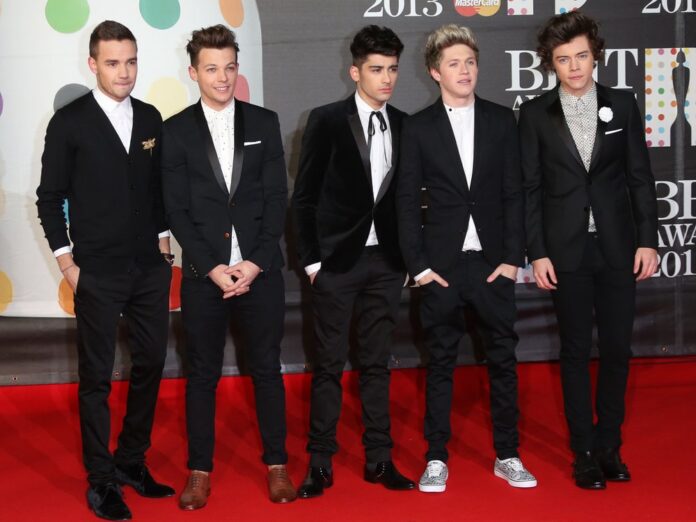 One Direction bei den Brit Awards vor zehn Jahren.