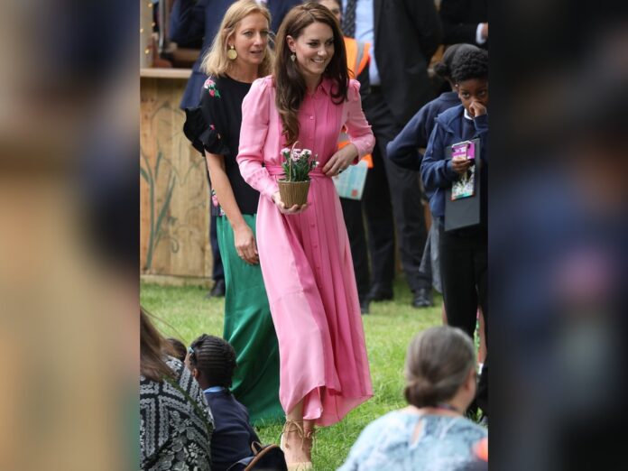 Prinzessin Kate während ihres Besuchs bei der Chelsea Flower Show.