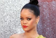 Rihanna auf dem Roten Teppich.