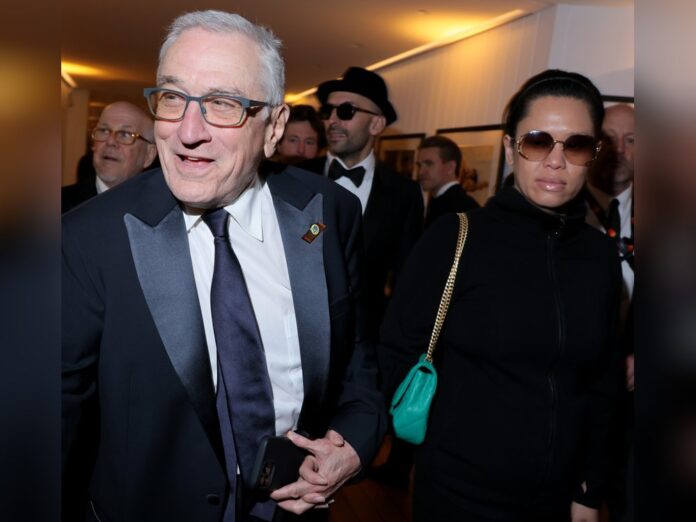 Robert De Niro und Tiffany Chen bei einer Party in Cannes.