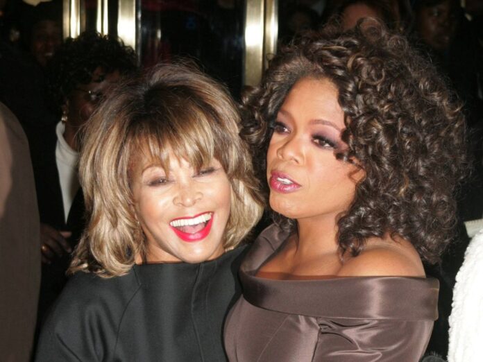 Simply best friends: Musik-Ikone Tina Turner und Star-Moderatorin Oprah Winfrey.