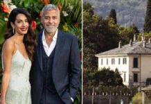 Amal und George Clooney verbringen viel Zeit in ihrer Villa Oleandra am Comer See