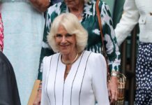 Königin Camilla in Wimbledon.