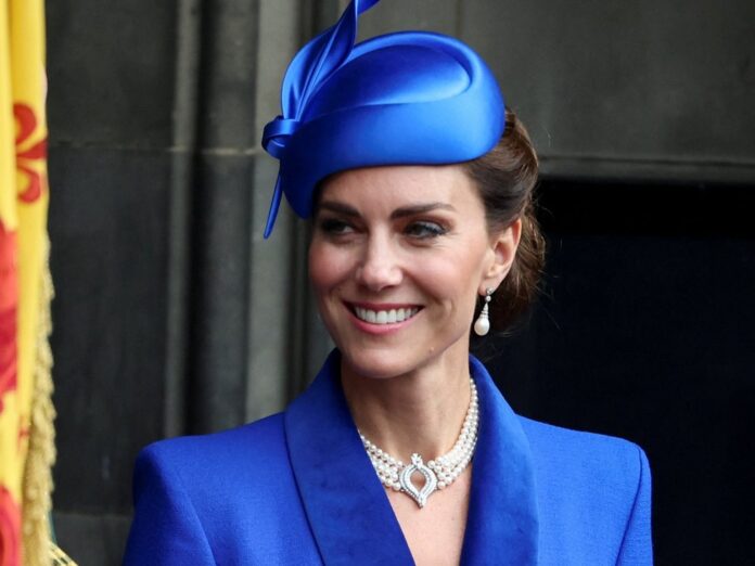 Prinzessin Kate am 5. Juli in Schottland.