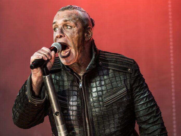 Till Lindemann ist mit seiner Band weiter auf großer Europa-Tournee.