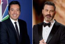 Nicht nur Jimmy Fallon (li.) und Jimmy Kimmel äußern sich in dem Podcast zum Hollywood-Streik.