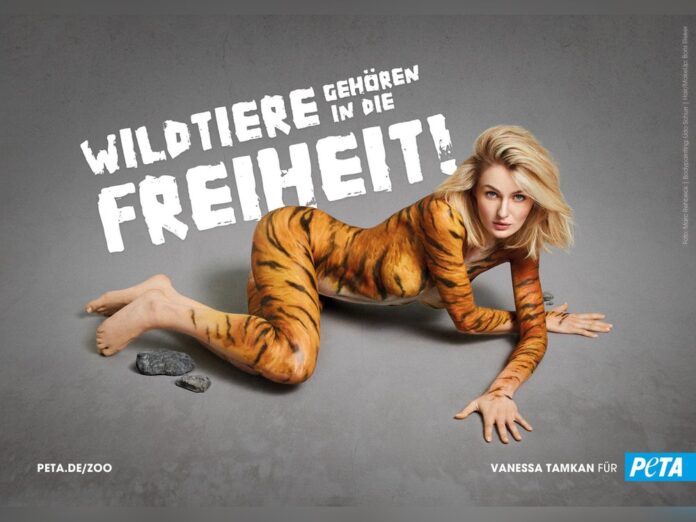 Dieses Plakat mit Vanessa Tamkan soll noch in diesem Monat in mehreren deutschen Städten aufgehängt werden.