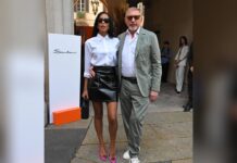 Lilian de Carvalho Monteiro und Boris Becker in Mailand auf der Fashion Week.
