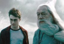 Daniel Radcliffe und Michael Gambon (r.) in "Harry Potter und der Halbblutprinz" aus dem Jahr 2009.