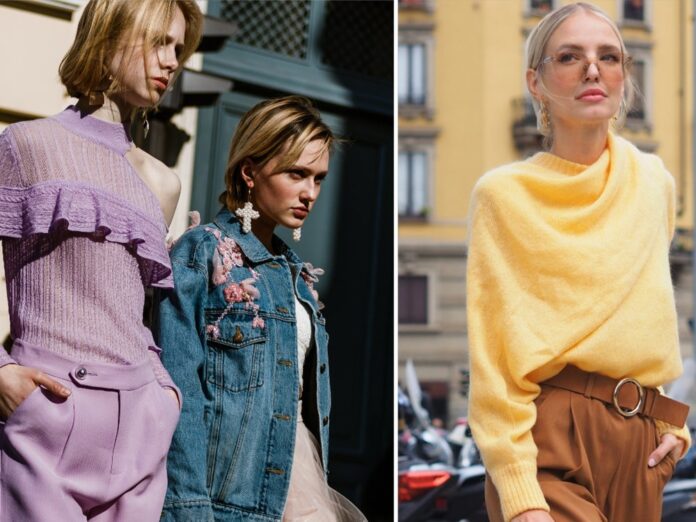 Es geht Richtung Herbst: Diese Mode-Styles kehren jetzt zurück - unter anderem Pastellfarben wie Lavender oder Butter.
