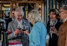 König Charles und Königin Camilla besuchten am letzten Tag ihres Frankreich-Besuchs ein Weingut.