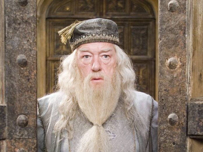 Michael Gambon als Albus Dumbledore in 