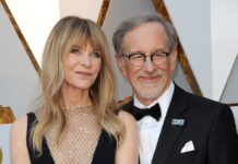 Kate Capshaw und Steven Spielberg greifen streikenden Filmschaffenden finanziell unter die Arme.