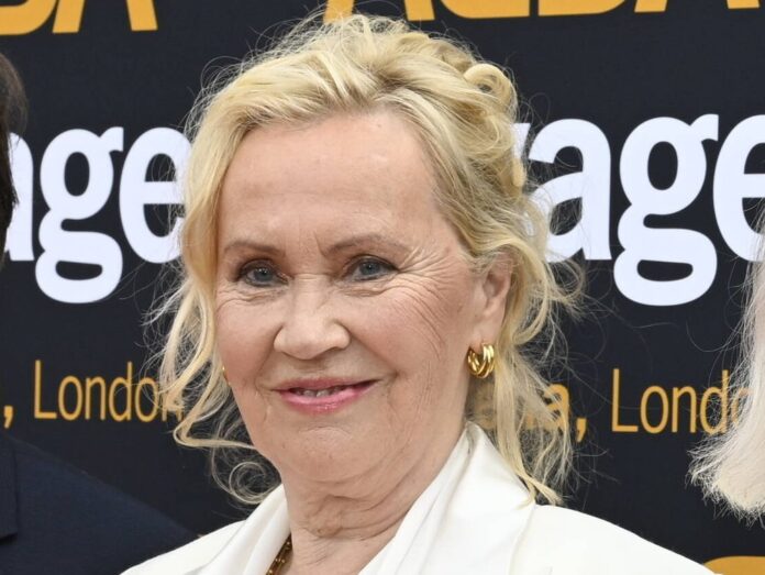 Agnetha Fältskog im Mai 2022 bei der Premiere von ABBA Voyage in London.