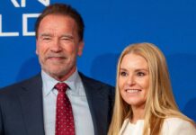 Arnold Schwarzenegger und seine Partnerin Heather Milligan.