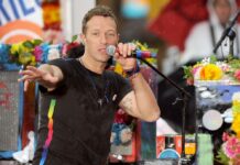 Coldplay-Frontmann Chris Martin bei einem Auftritt in New York City.