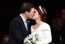 Prinzessin Eugenie und Jack Brooksbank bei ihrer Hochzeit im Oktober 2018.