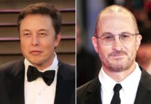 Darren Aronofsky (r.) verfilmt das Leben von Elon Musk.