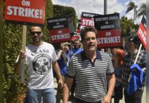 Stars wie Rob Lowe hatten sich an den Streiks beteiligt.