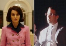 Natalie Portman in "Jackie: Die First Lady" und Kevin Costner in "JFK: Tatort Dallas".