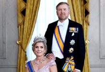 Königliches Paar: Willem-Alexander der Niederlande und seine Ehefrau