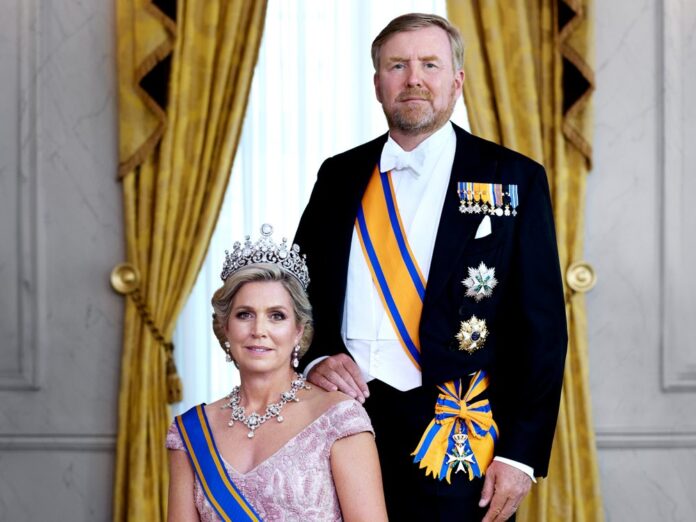Königliches Paar: Willem-Alexander der Niederlande und seine Ehefrau