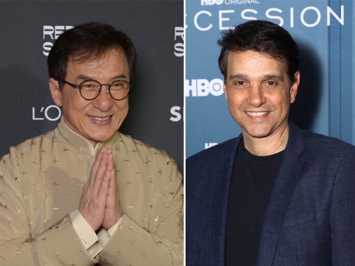 Jackie Chan und Ralph Macchio (r.) stehen gemeinsam für eine Kino-Fortsetzung von 