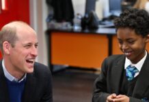 Prinz William besuchte ein Jugendzentrum in Manchester.