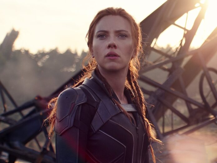 Scarlett Johansson als Black Widow beziehungsweise Natasha Romanoff.