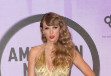 Taylor Swift bei den American Music Awards 2022.