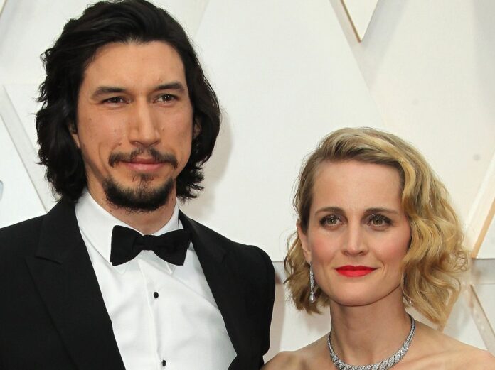 Adam Driver und Ehefrau Joanne Tucker bei der Oscarverleihung im Jahr 2020.
