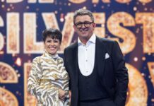 Hans Sigl und Francine Jordi präsentieren "Die grosse Silvester Show".