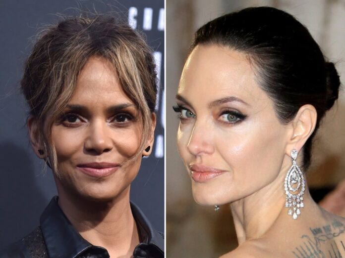 Halle Berry (li.) und Angelina Jolie haben mehrere Scheidungen hinter sich.