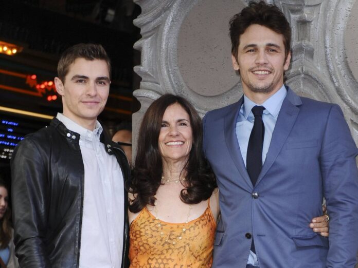 Dave Franco (li.) mit seiner Mutter und Bruder James.