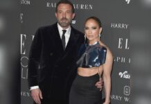Ben Affleck und Jennifer Lopez bei der "Women in Hollywood"-Gala des "Elle"-Magazins in Los Angeles.