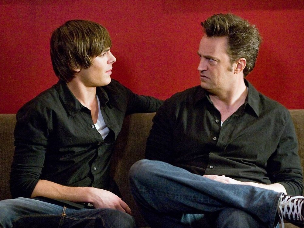 Zac Efron (l.) und Matthew Perry in "17 Again".