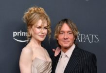 Nicole Kidman posierte auf dem roten Teppich mit ihrem Mann Keith Urban. Das Paar ist seit 2006 verheiratet.