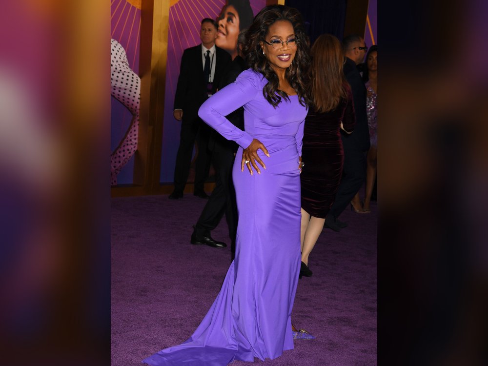 Oprah Winfrey bei der "The Color Purple"-Weltpremiere in Los Angeles.