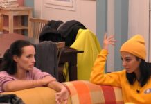 "Promi Big Brother": Dilara und Yeliz können Paulinas Entscheidung nicht nachvollziehen. Dilara (re.) spricht Paulina darauf an.