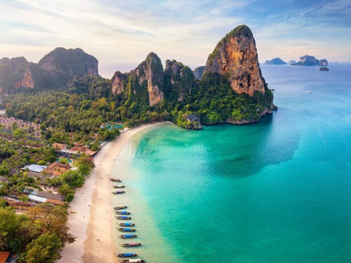 Krabi in Thailand ist bei Reisenden aus Deutschland gefragt.