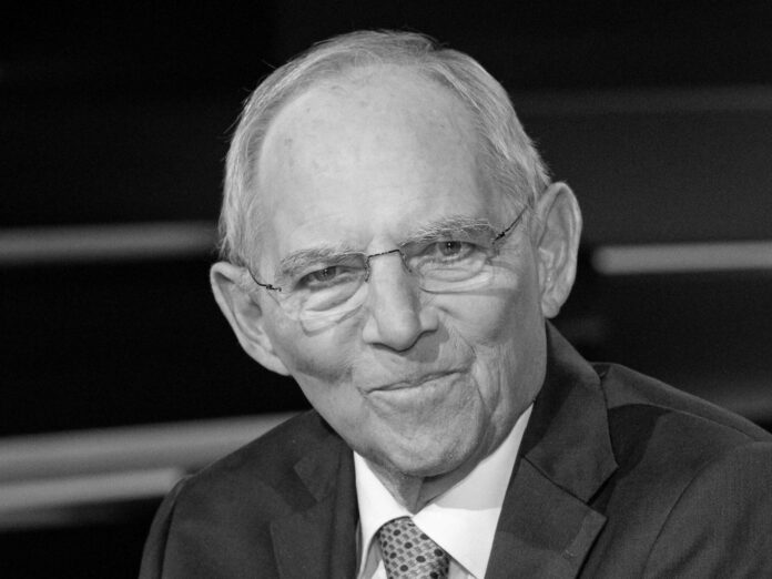 Das Erste zeigt einen Nachruf zum Tode von Wolfgang Schäuble.