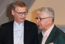 Günther Jauch und Marcel Reif (r.) sind seit vielen Jahren gut befreundet.