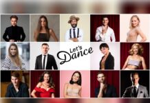"Let's Dance 2024" mit den Tanzprofis (v.o.l.n.u.r.): Valentin Lusin