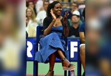 Lässiger Auftritt: Michelle Obama hat ihren repräsentativen First-Lady-Look weitgehend abgelegt.